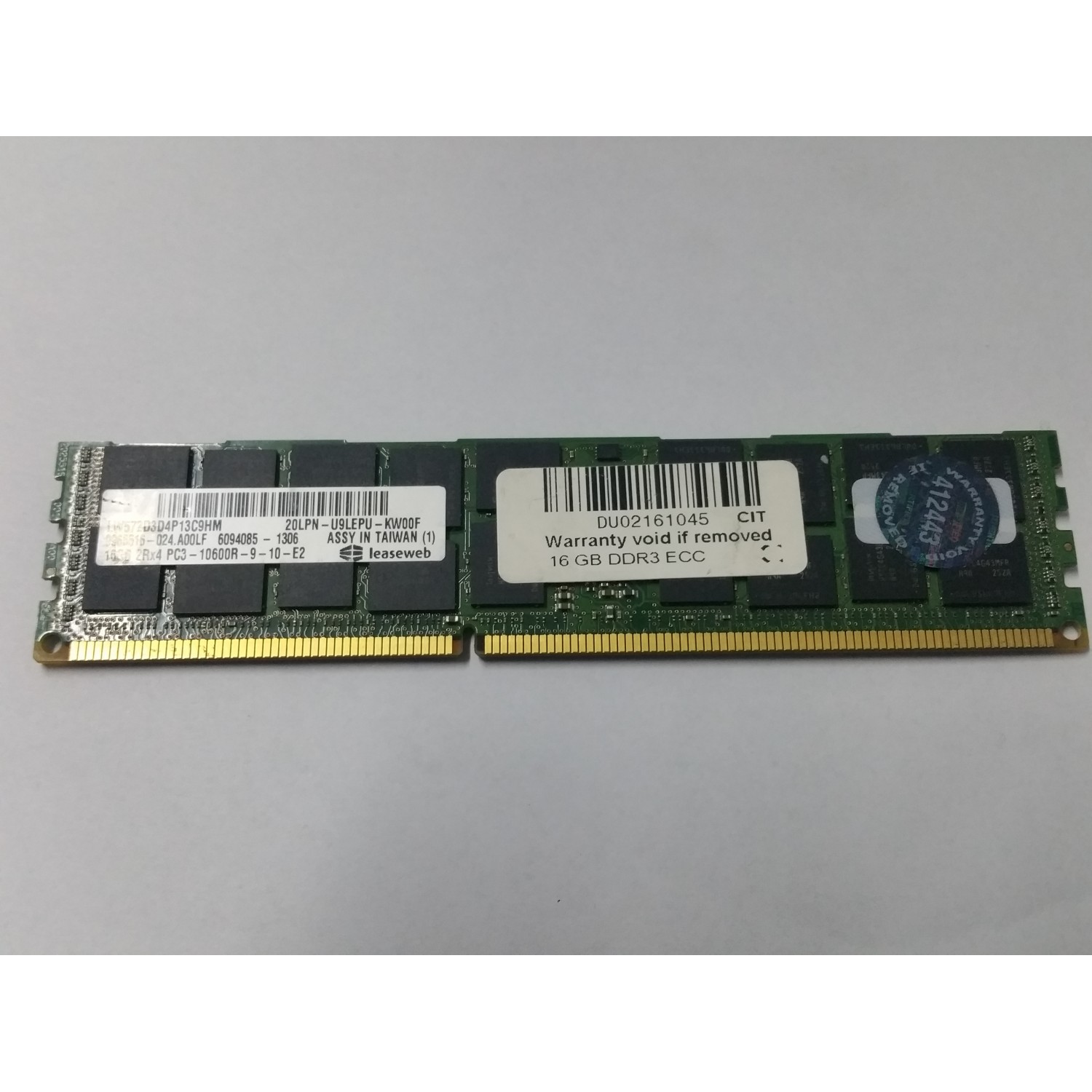 Memorie server 16GB DDR3 2RX4 PC3-10600R-9-10-E2 EEC